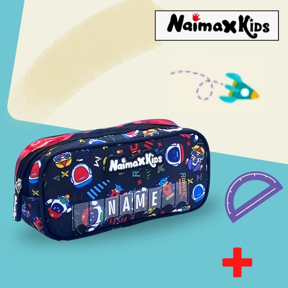 

Murah Pencil Case Custom Nama | Naimax Kids Pencil Case Medium Anak Laki-Laki Baru