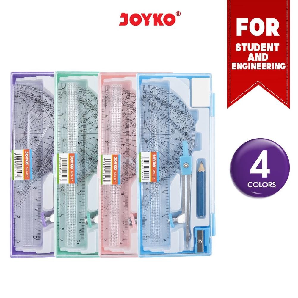 

gh-56 Math Set / Jangka Joyko MS-87 Berkualitas