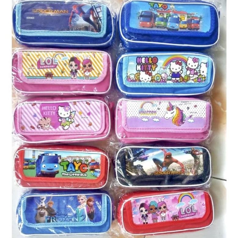 

CXV-38 (Grosir) 12Pcs Tepak Saku Premium Kuromi / Tempat Pensil Sekolah / Souvenir FREE Plastik Viral