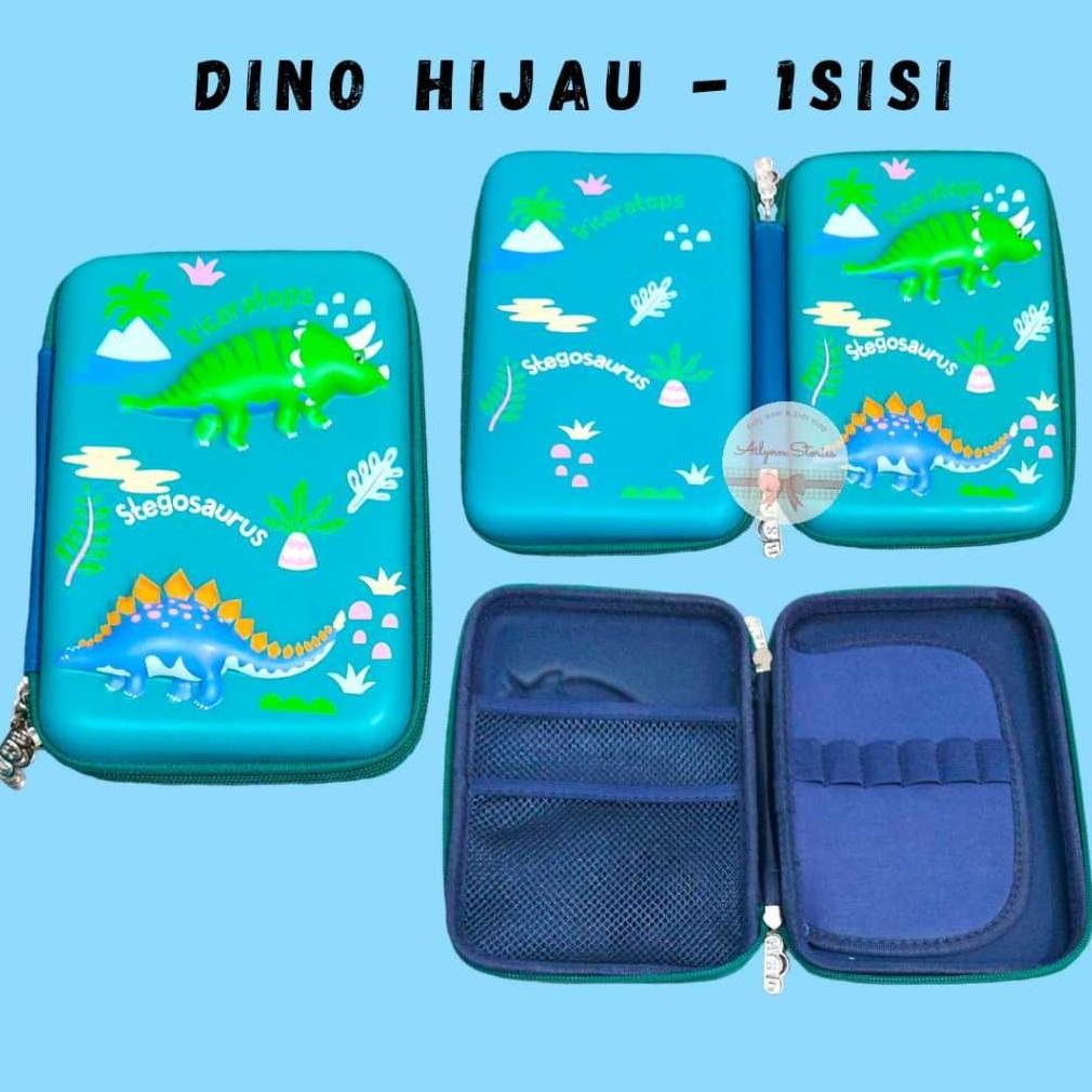 

sd-46 AS Kotak tempat pensil hardcase Anak-anak Timbul 2D/3D bahan Import Berkualitas