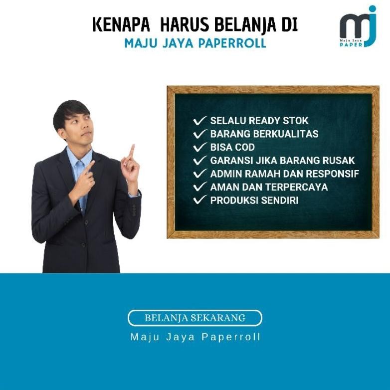 

gha-65 ( 30 ROLL) KERTAS THERMAL EDC LOGO BANK BRI UNTUK EDC BRILINK DLL Termurah