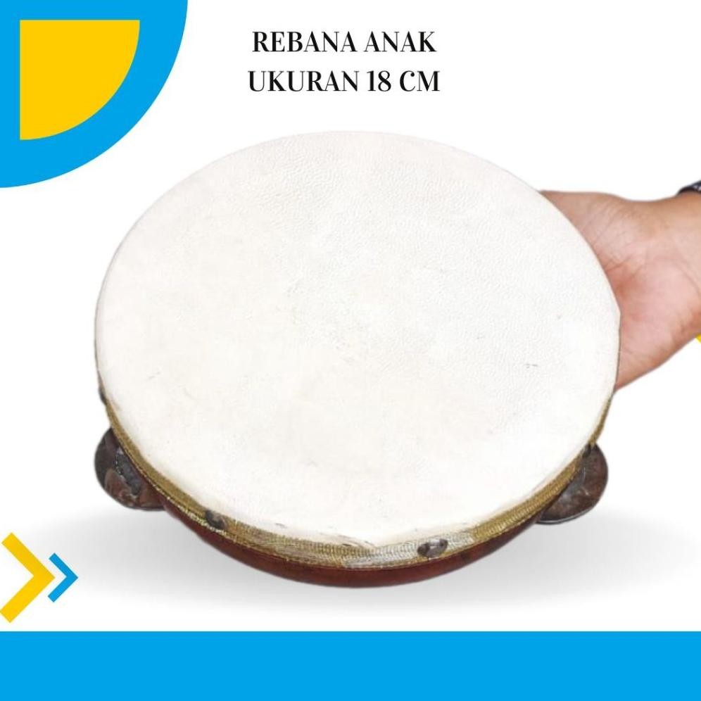 Promo Alat Hadroh Rebana Hadroh Ukuran 16 Cm Tanpa Kencer Rebana Mainan Anak  Alat Musik Rebana Banj