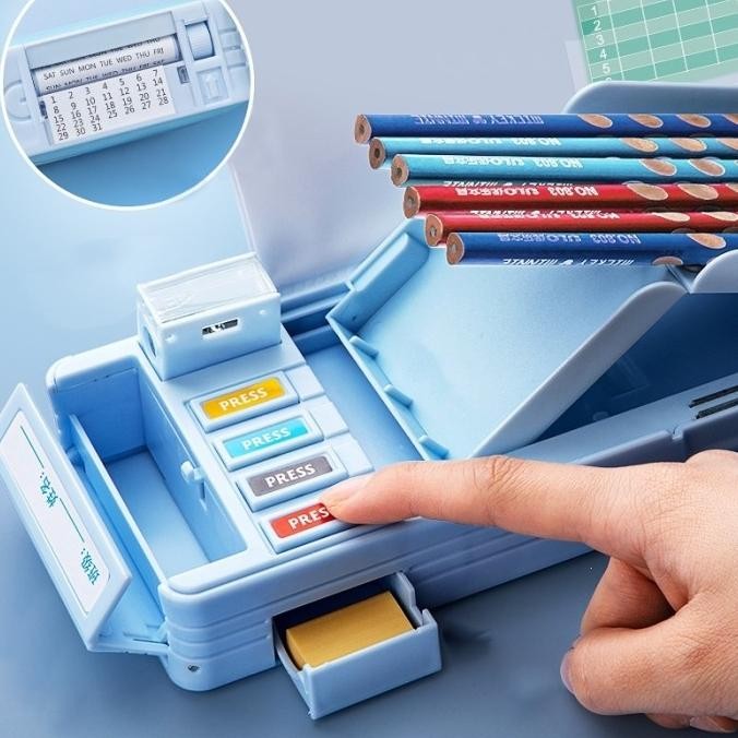 

Tempat Pensil Multifungsi Motif Unicorn Dinosaurus Astronot Untuk Anak KGS