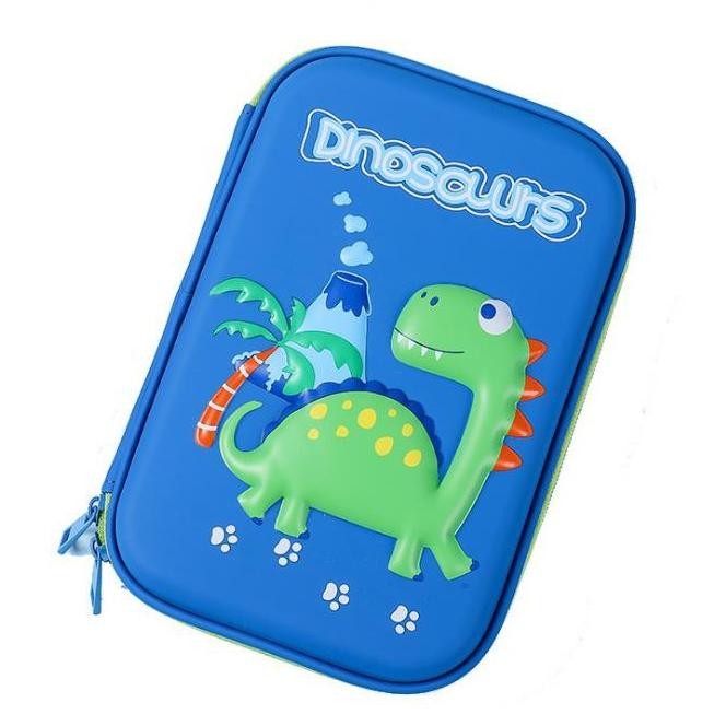 

Kotak Pensil 3D Timbul Motif Dinosaurus Bahan Eva Ori Import Kado anak KGS