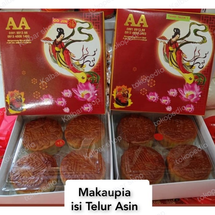 

Kue Bulan Telur Asin / Makaupia / Tong Chiu Guek Pia / Mooncake