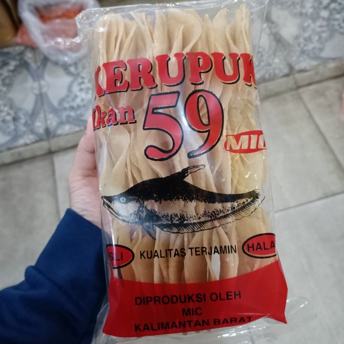 

Kerupuk Ikan 59 Mic-Kerupuk Ikan Belidak-Krupuk Ikan Pipih-Ikan Belida