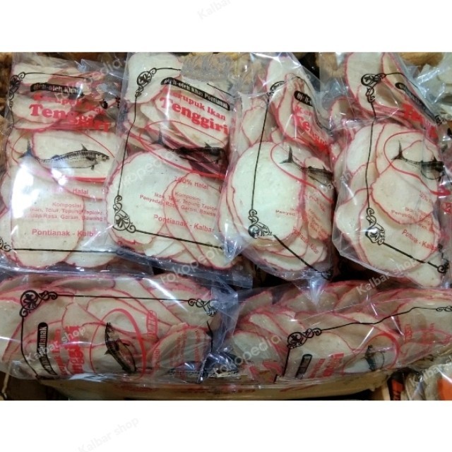 

Kerupuk Ikan Tenggiri Khas Ketapang Kalbar / Krupuk Mentah Pontianak