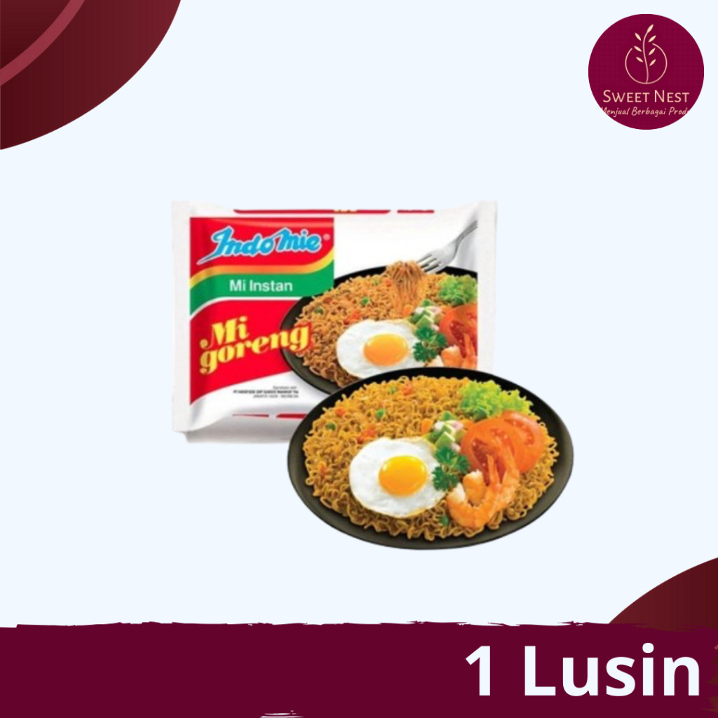 

Indomie Mie Instan Goreng Special Satu Lusin - 12 PCS (Bundling)