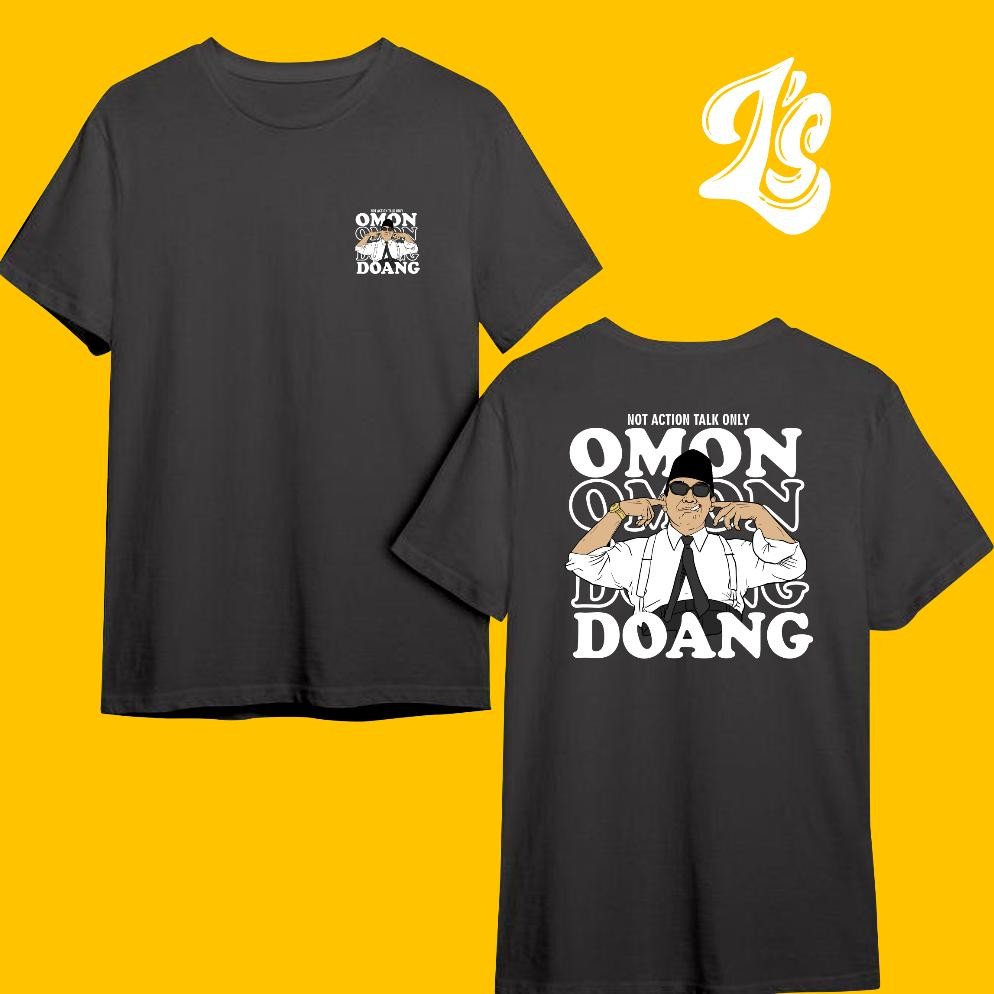 Terlaris Kaos Omon-Omon Viral Prabowo