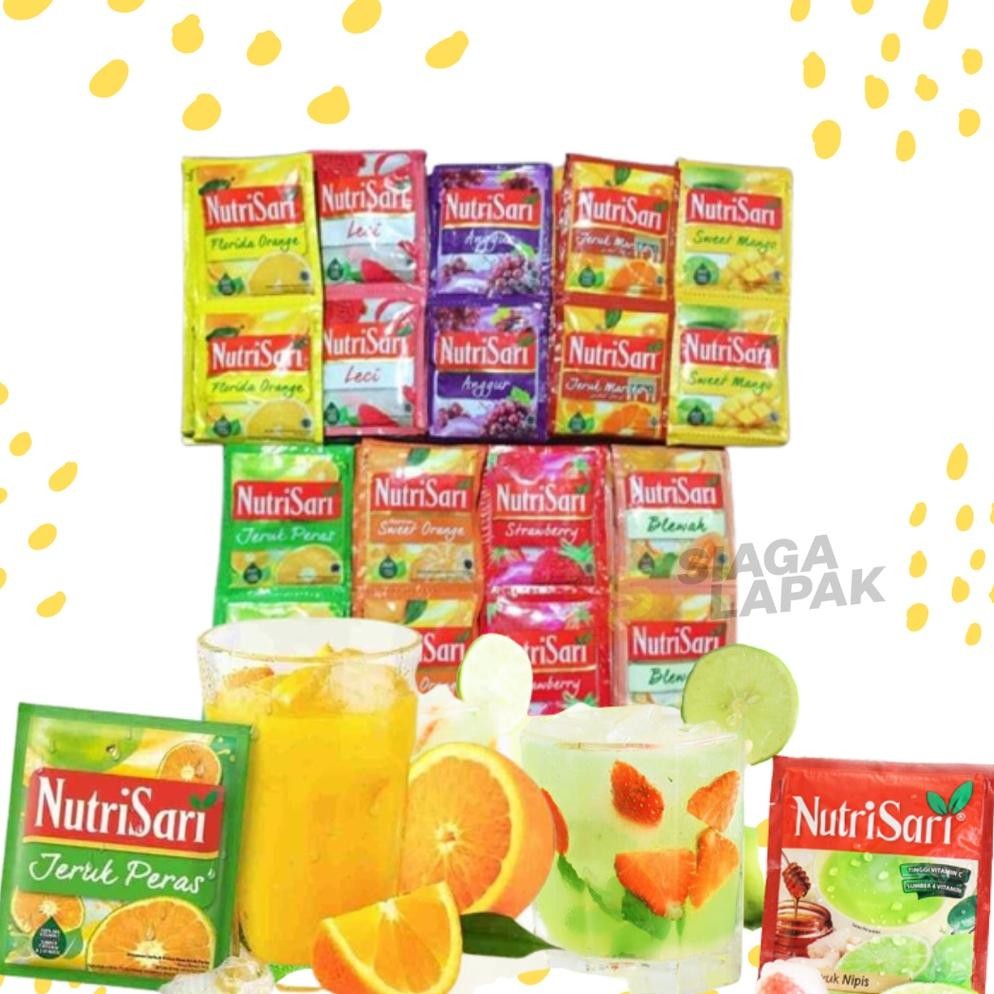 

Nutrisari Aneka Rasa All Varian Sachet 11gr