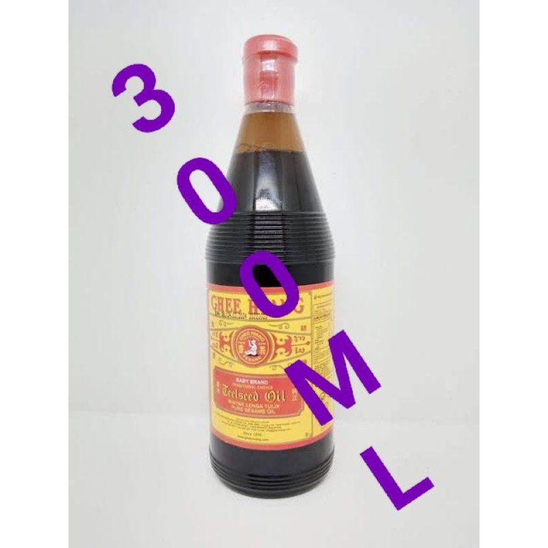 

Ghee Hiang Sesame Oil 300 Ml ( Minyak Wijen Merk Baby Ghee Hiang )