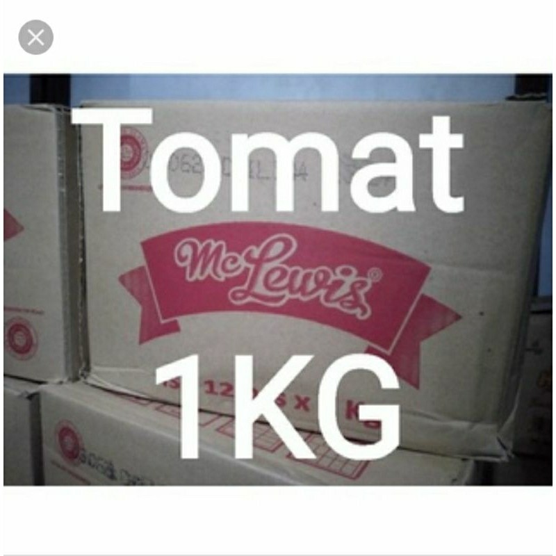 

Mc Lewis Saus Tomat Per Dus Isi 12Pcs x 1Kg Khusus Cargo Dan Expedisi