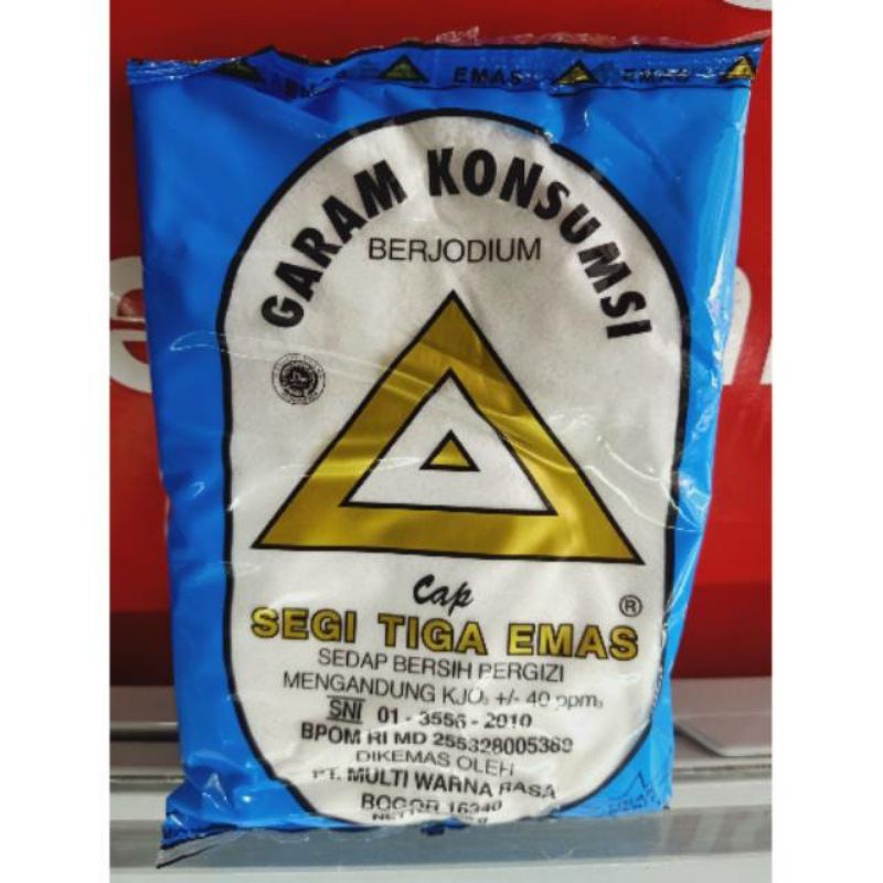 

Garam cap Segitiga Emas ukuran besar