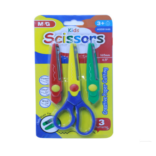 

Gramedia Cirebon - M&G ASS91446 CO Kids Creative Craft Scissors 165mm3 blades