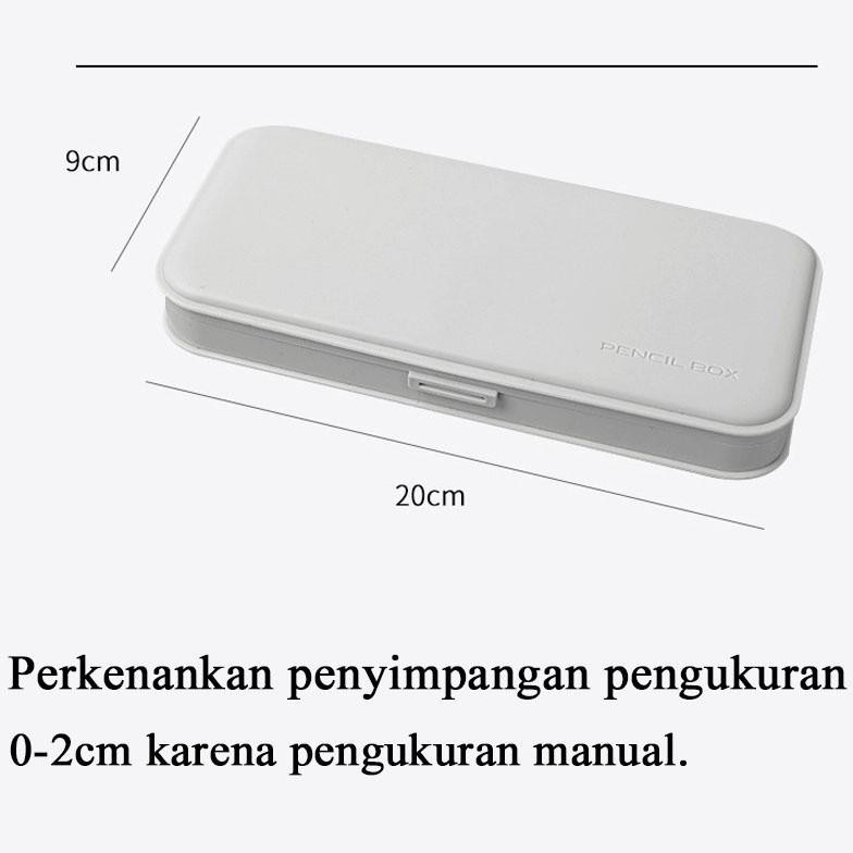 

BISA COD CODKawaii Pencil Cases Large Capacity Pencil Bag Pouch Holder Box for DIY Cream Clay Pencil Case Girls Office Student Stationery Organizer School Supplies Ka-152