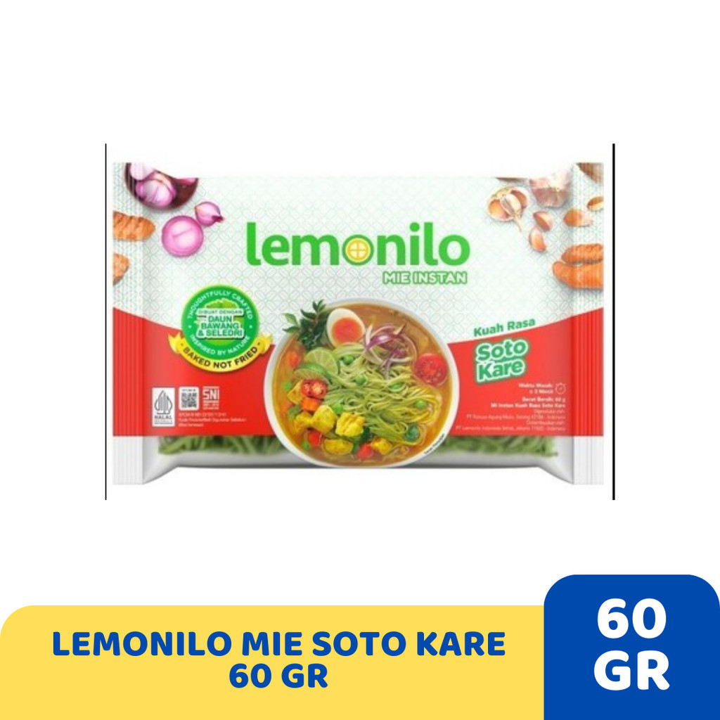 

LEMONILO MIE SOTO KARE 60 GR