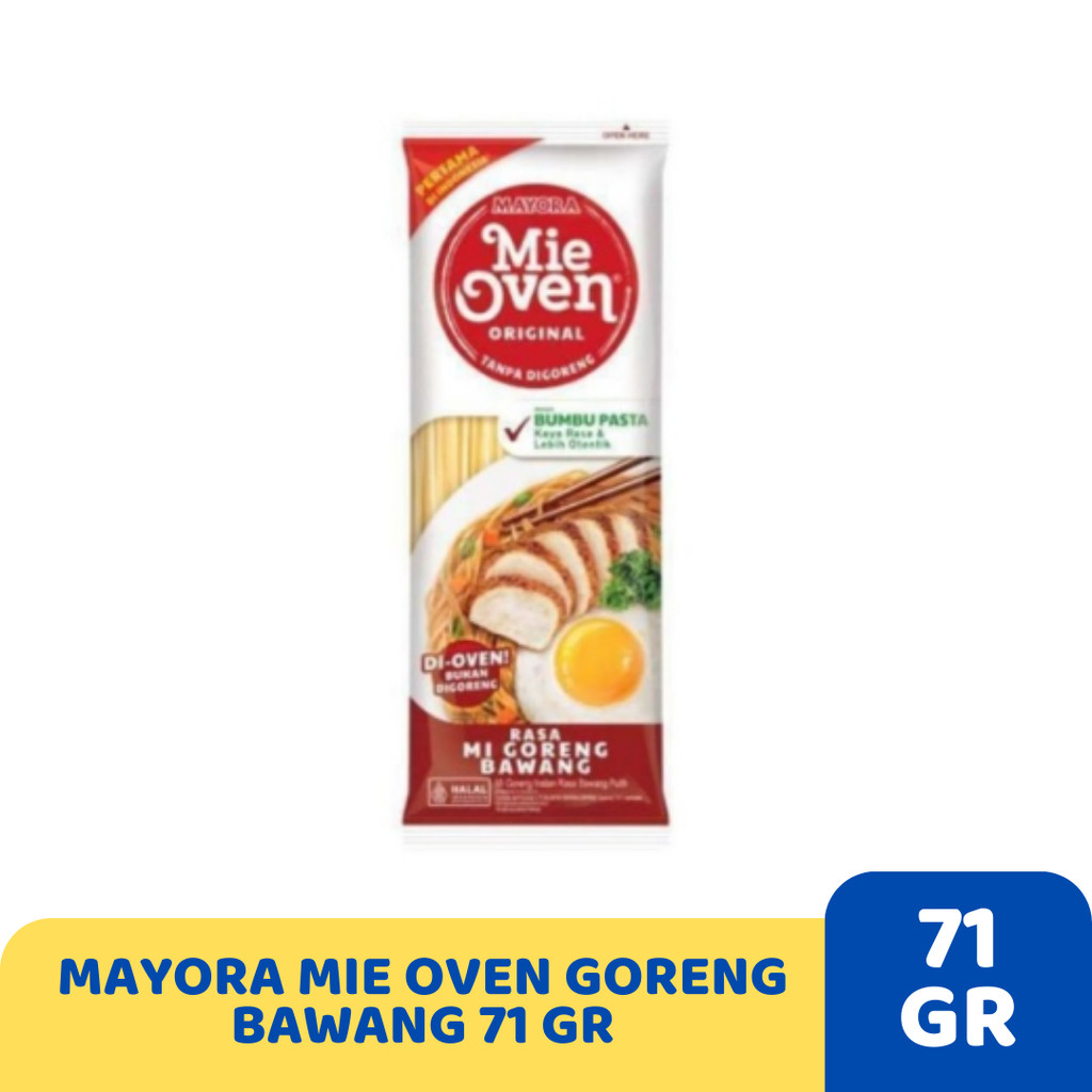 

MAYORA MIE OVEN GORENG BAWANG 71 GR