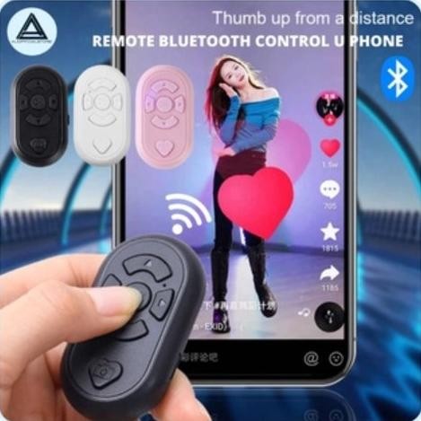 Dg-4 Remote Bluetooth Shutter Foto 4In1 Bisa Scroll Video Tiktok Youtube Ig Bisa Untuk Tripod Tongsi