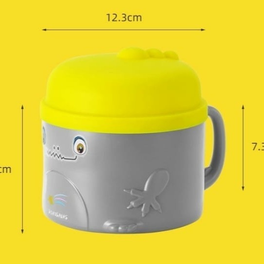 

Terbaru Mangkok Stainless 304 Dinosaurus Mie Bowl Tempat Makan Anak - Abu-abu Limited