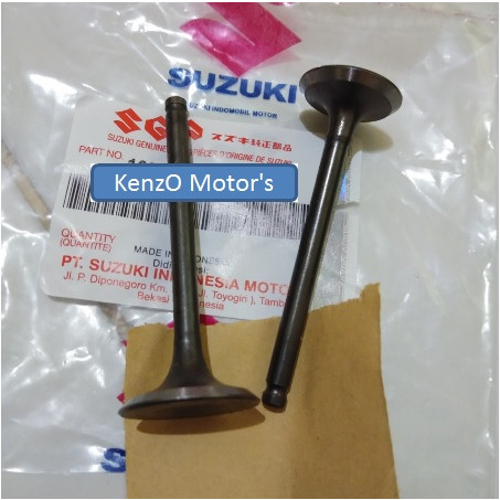 [12912-33G10-000] Klep Buang VALVE, EXHAUST - SPIN, SKYWAVE, SHOGUN FL-125