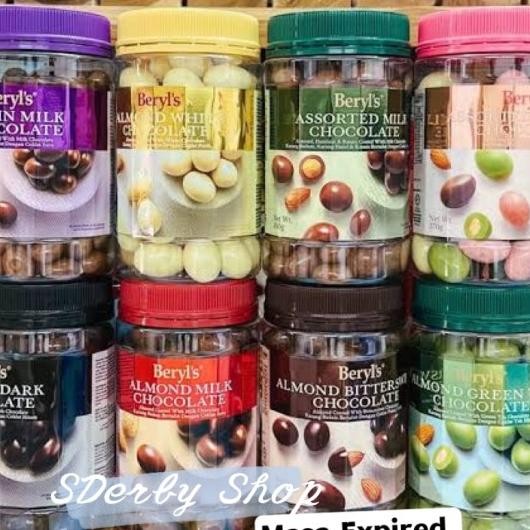 

Beryls Chocolate Assorted Almond Lk Raisin Green Tea White Coklat