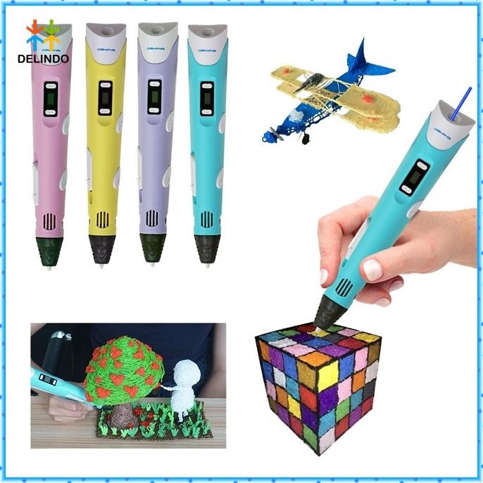 

TGC-1924 3d Pen Pulpen 3 Dimensi Stereoscopic Printing Pen Portale Mainan Terlaris