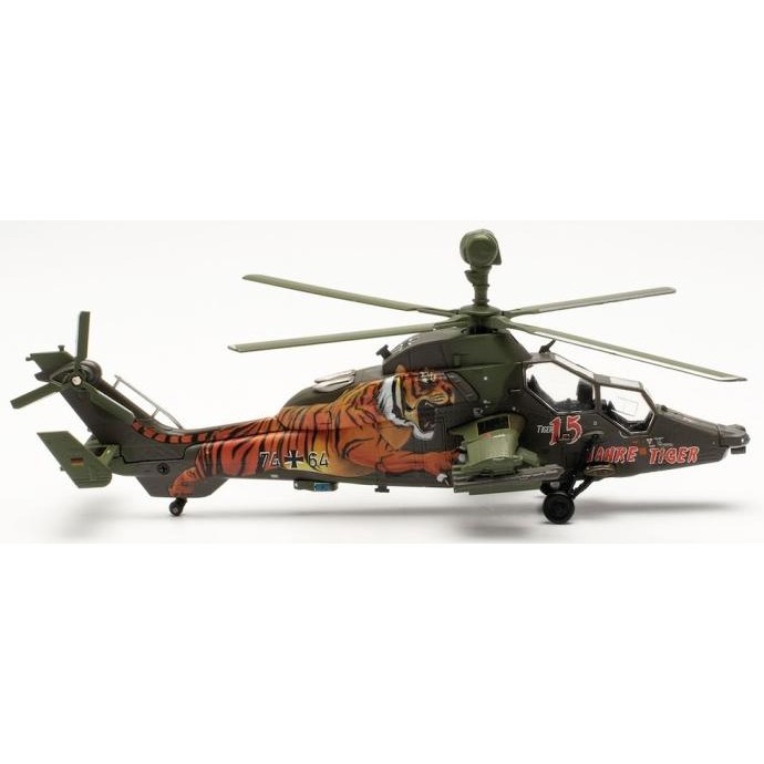 Diecast Pesawat Herpa Airbus EC665 Tiger (74+64)
