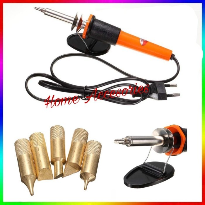 ALAT SOLDER LISTRIK UNTUK LUKIS / SOLDERING IRON / ALAT UKIR KAYU 30W