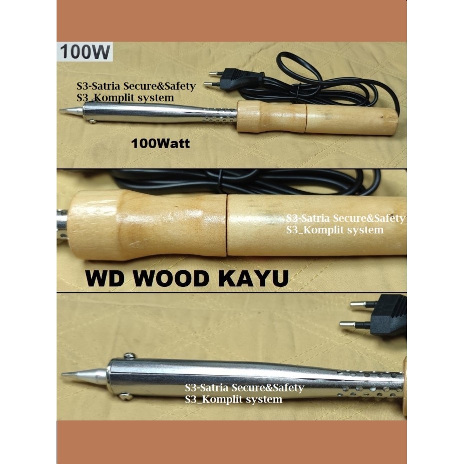 SOLDER 100W / SOLDER 100 WATT / SOLDER KAYU