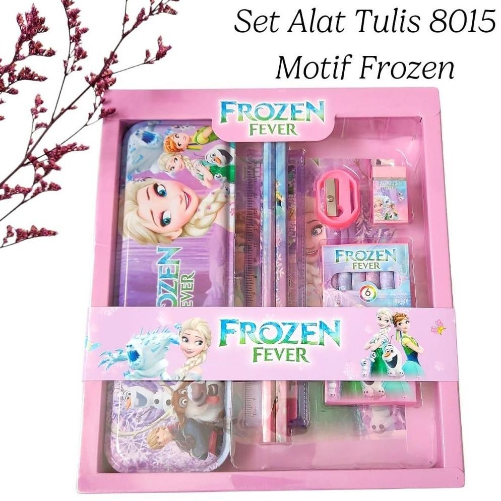 

Terbaru 8015 Paket alat Tulis + kotakpensil / Souvenir Ulang Tahun ATK Set Anak karakter Viral