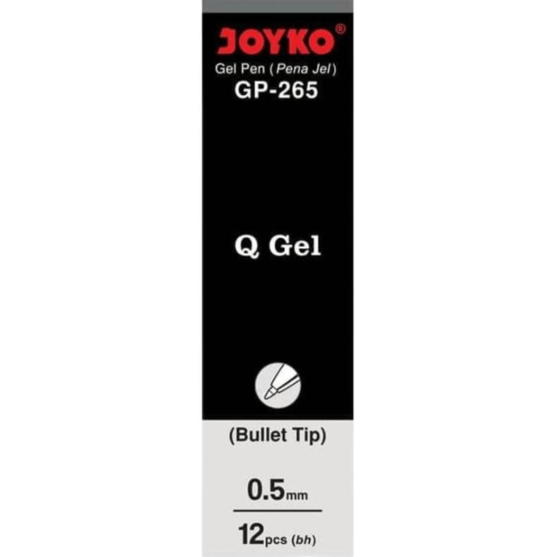 

fsd-34 Pulpen Joyko Gel Cetek Q Gel GP-265 (1pak -12pcs) Original