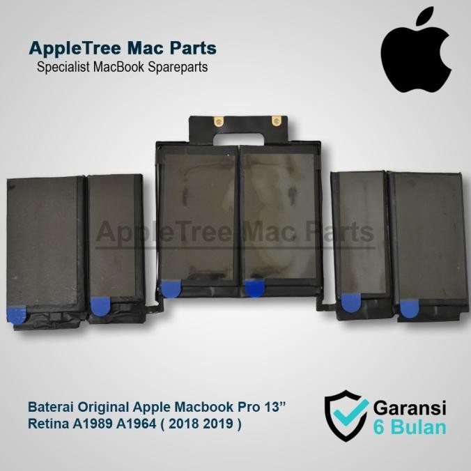Baterai Original Apple Macbook Pro 13 A1989 A1964 / 2018 2019