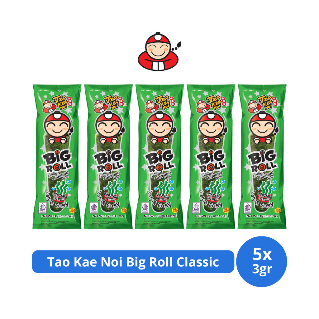 

Tao Kae Noi Big Roll Classic 3gr x 5 pcs