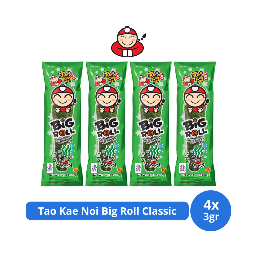 

Tao Kae Noi Big Roll Classic 3gr x 4 pcs