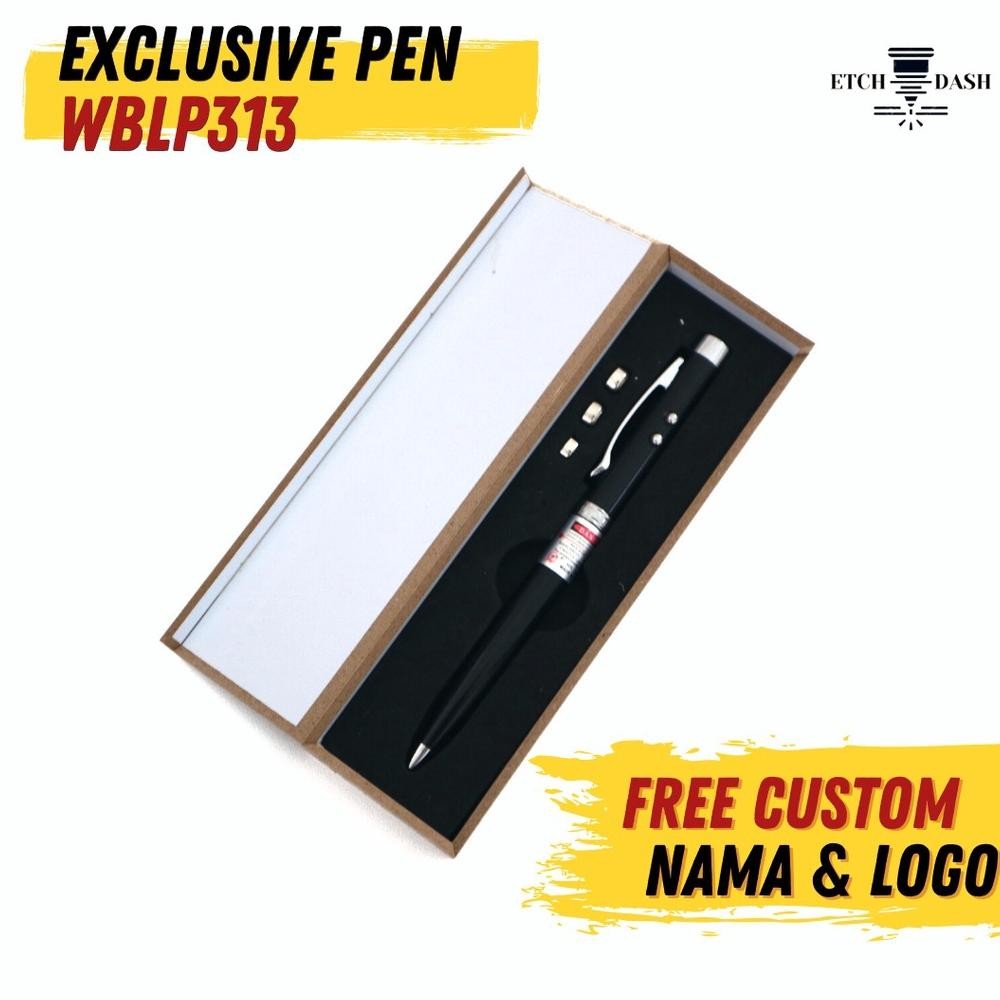 

Ow42 Pulpen Laser Pointer Multifungsi Souvenir Presentasi Perusahaan Custom - Exclusive Pen WBLP313 Premium