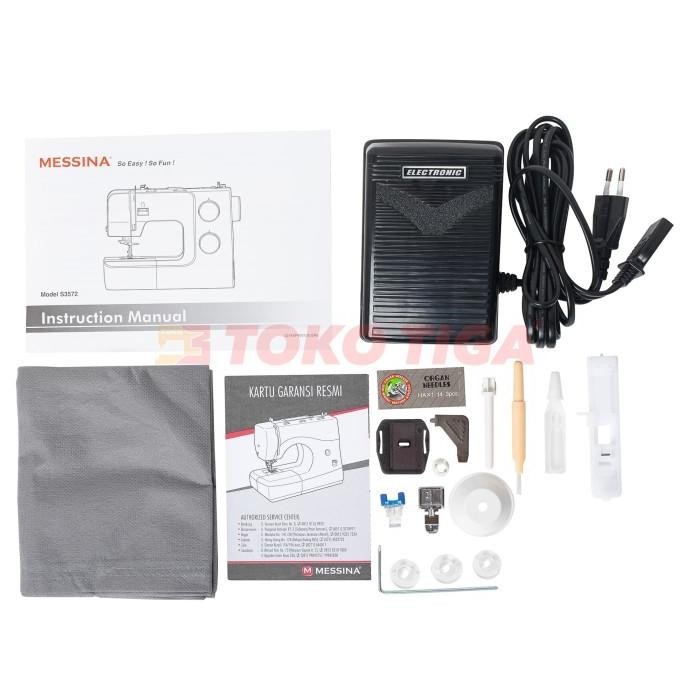 New Mesin Jahit Messina S3572 / S-3572 Sydney (Multifungsi Portable)