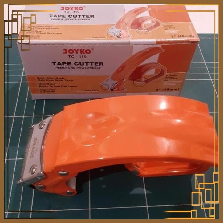 

[SGW] TAPE CUTTER JOYKO TC-119 BESI / TAPE CUTTER / PEMOTONG LAKBAN JUMBO