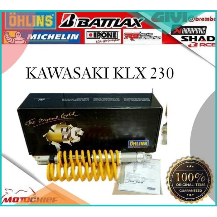 Shockbreaker Shock Ohlins KA008 KLX250 KLX 250 Original Garansi3Tahun