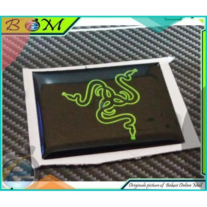 

Sticker stiker Logo timbul razer gaming 1 140BZ4 tools