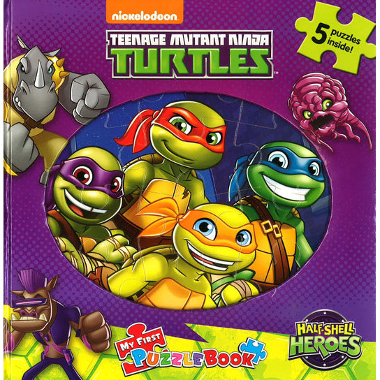 NICK HALF-SHELL HEROES MY FIRST PUZZLE BOOK