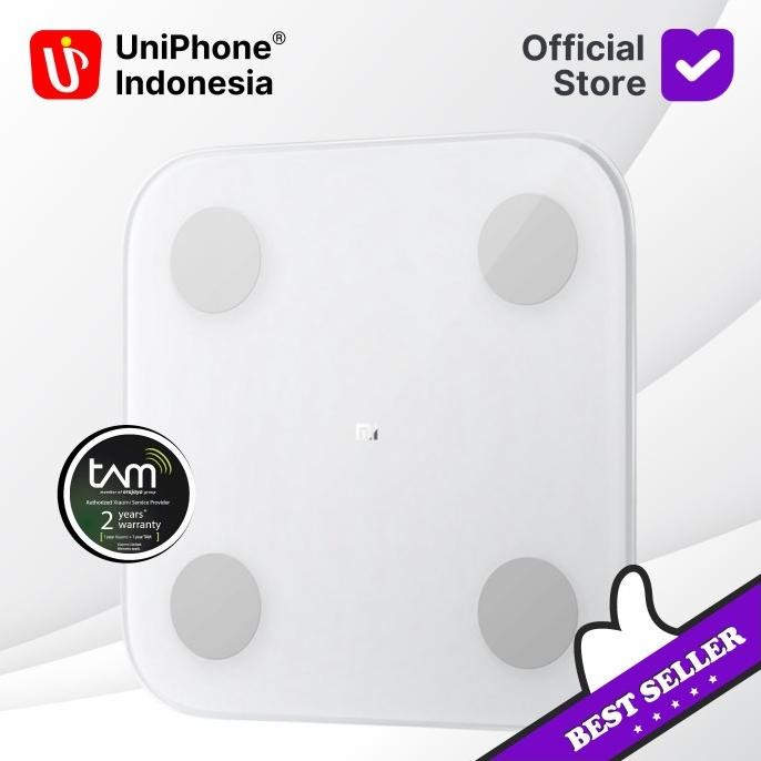 Terlaris Xiaomi Mi Smart Scale 2 Pro Timbangan Digital 13 Data English Language Ready Stok