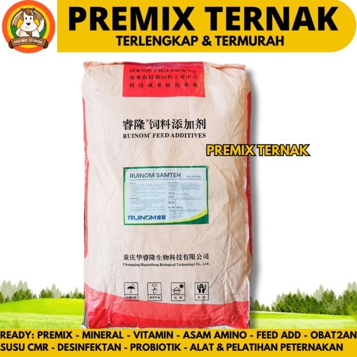 

RUINOM SAMTEH 1 KG (REPACK) - Feed Flavour Jeruk & Kombinasi Rasa Mani Kualitas Terbaik