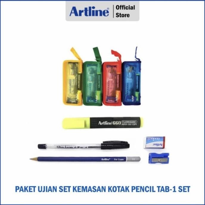 

Terlaris! Paket Alat Tulis / Paket Ujian Sekolah Artline TAB 1 SET Termurah