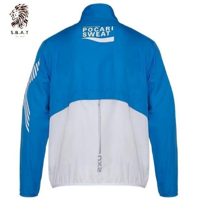 2XU Unisex POCARI SWEAT Run Jacket Limited Edition Jaket Olahraga Pria Dan Wanita ORIGINAL p83g