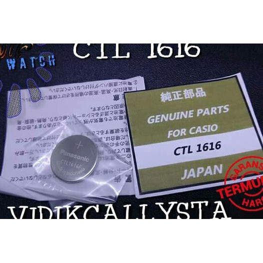 Ctl 1616 Batre Baterai Baterai Jam Panasoic Ctl1616 Ctl-1616