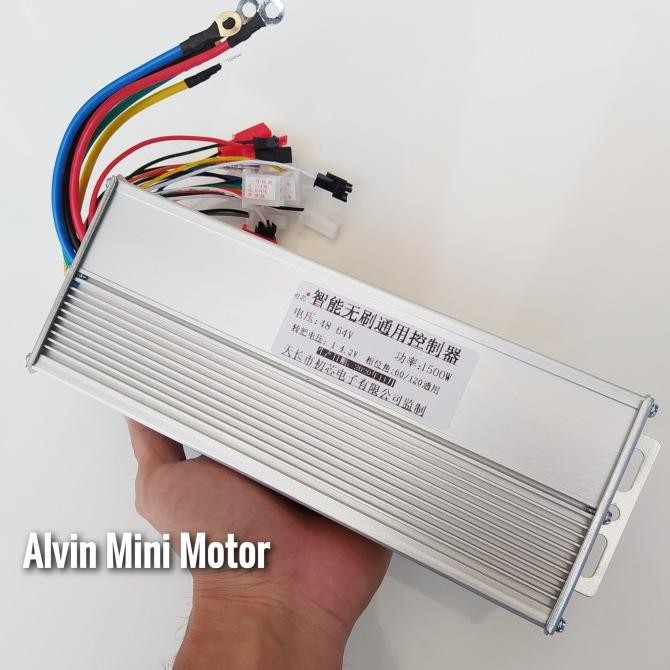 Controller Motor Listrik 48V 60V 64V 1500W Kontroler Sepeda Listrik Original