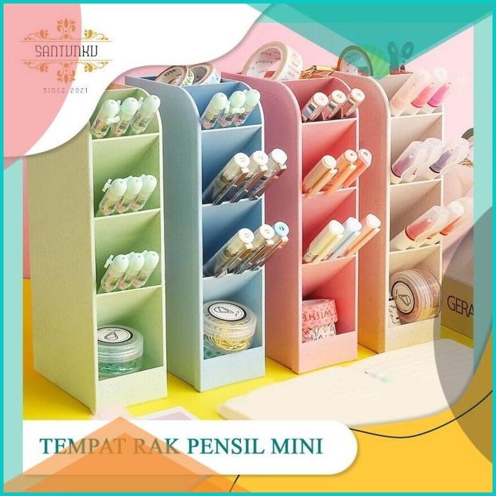

TEMPAT RAK PENSIL MINI PRAKTIS SERBAGUNA [SANTUNKU] 140BZ4 accessorie