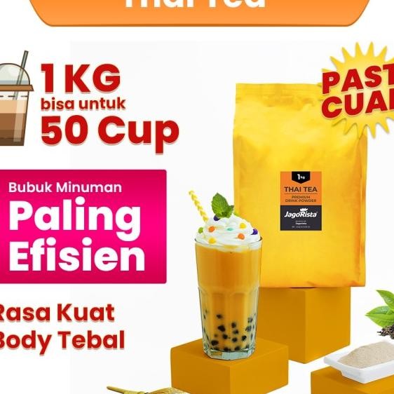 

Gold Thai Tea ( Bubuk Numan / Bubble Drink Powder )