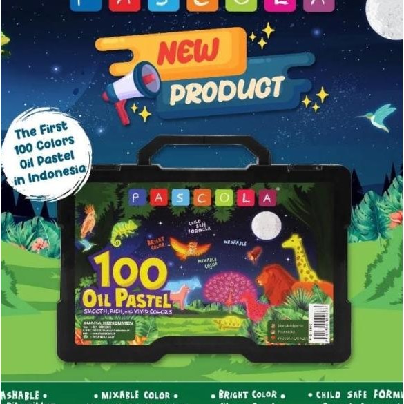 

Crayon Pascola 100 Warna