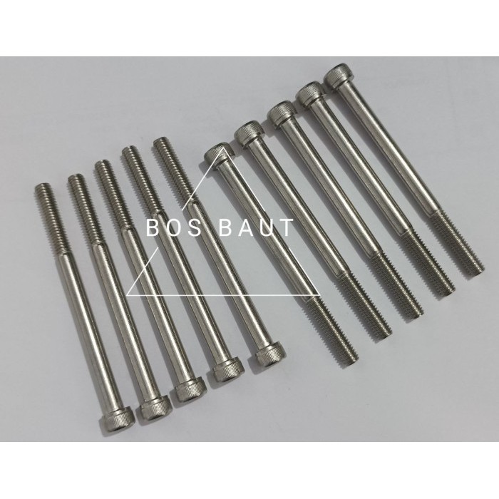 Baut L Stainless SS304 M6 x 80